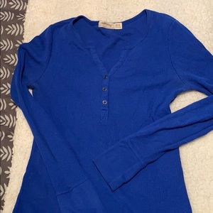 Faded glory long sleeve Henley